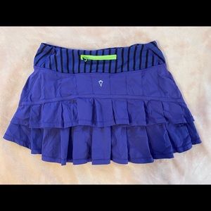 PURPLE IVIVVA LULULEMON SKIRT 💜